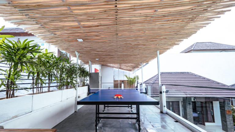 Sultan Villa outdoor area