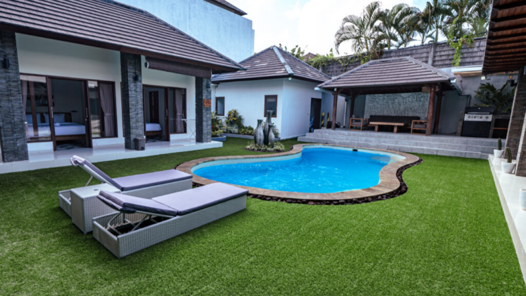 Sultan Villa outdoor area