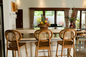 Sultan Villa living and dining area