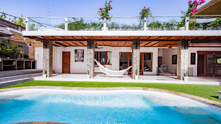 Sultan Villa outdoor area