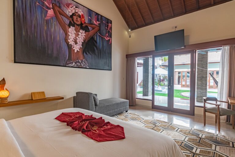 Sultan Villa master bedroom