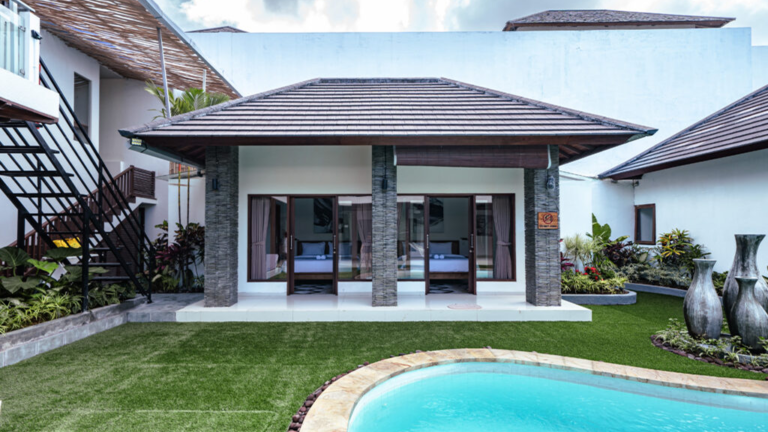 Sultan Villa outdoor area